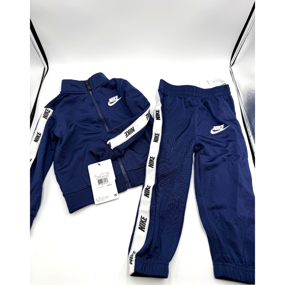 Nike Midnight Navy 2 Piece Set Pants and Jacket Toddler 2T/24 Months NEW MSRP$52